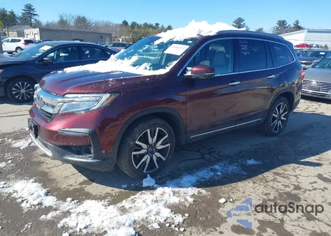 2019 Honda Pilot Touring z USA, uszkodzony, nr VIN 5FNYF6H96KB090329